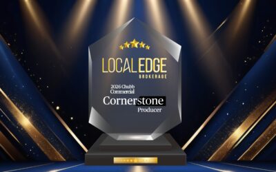 LocalEdge Recognized as a 2026 Chubb Commercial Cornerstone Producer